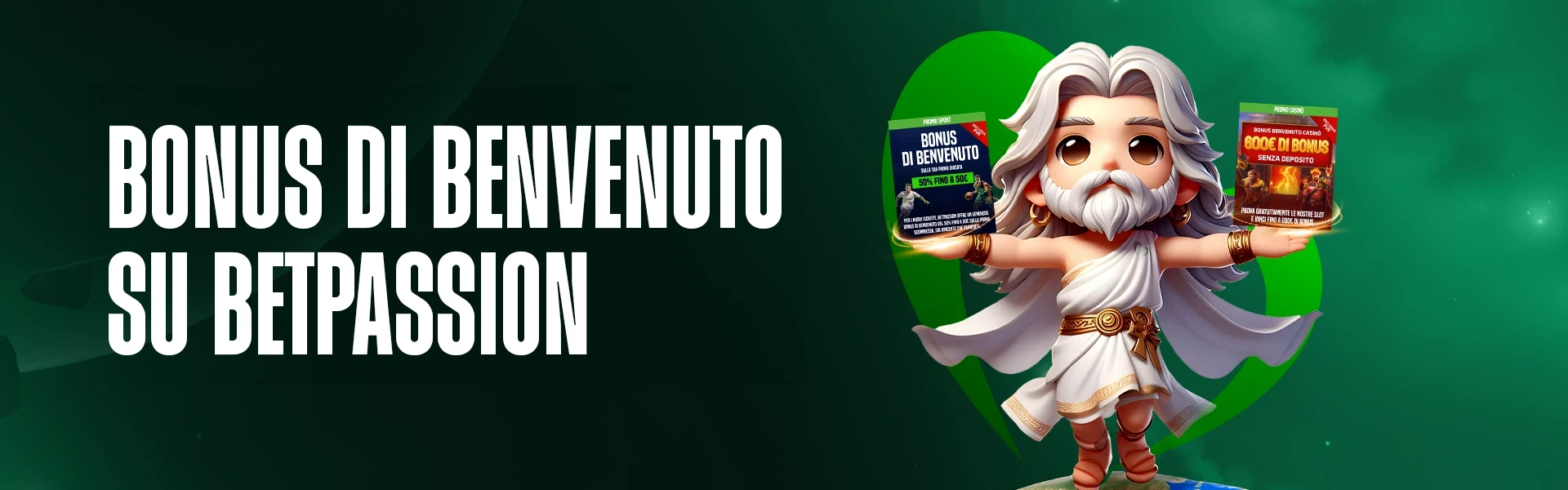 Bonus di benvenuto Betpassion