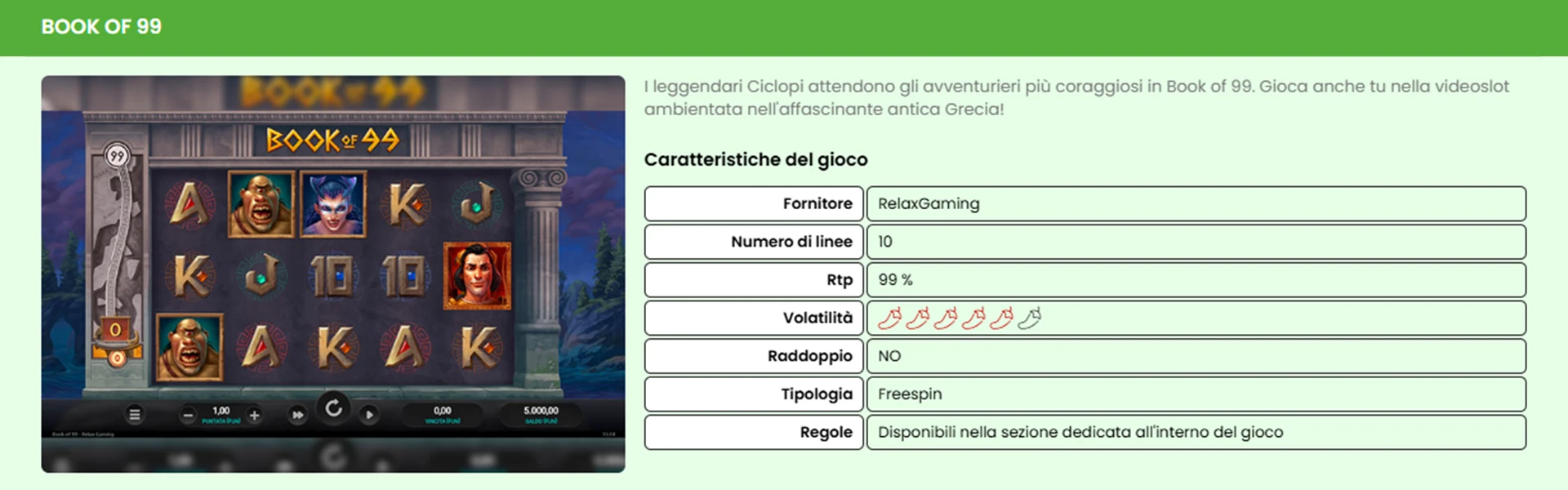 Slot online con RTP più alto su Betpassion
