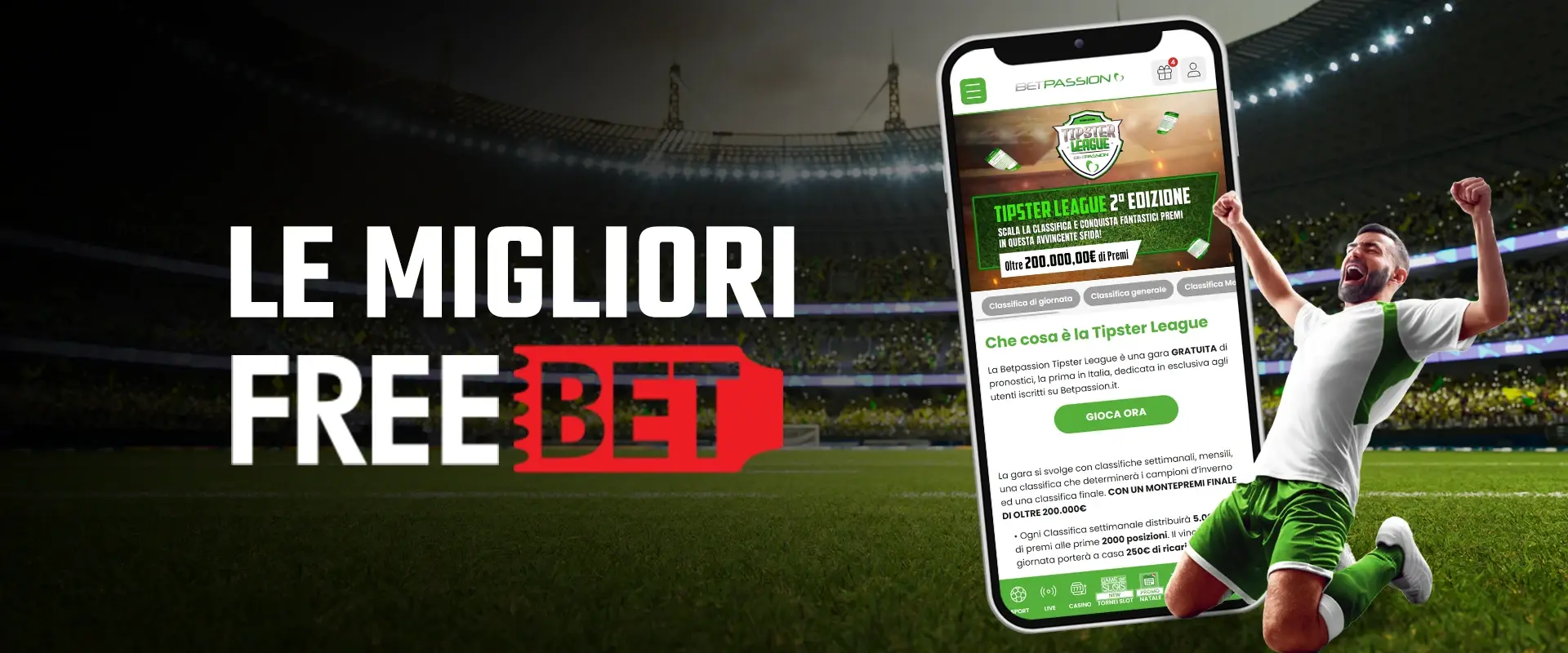 Migliori Freebet