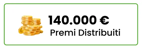 140.000€ di premi distribuiti