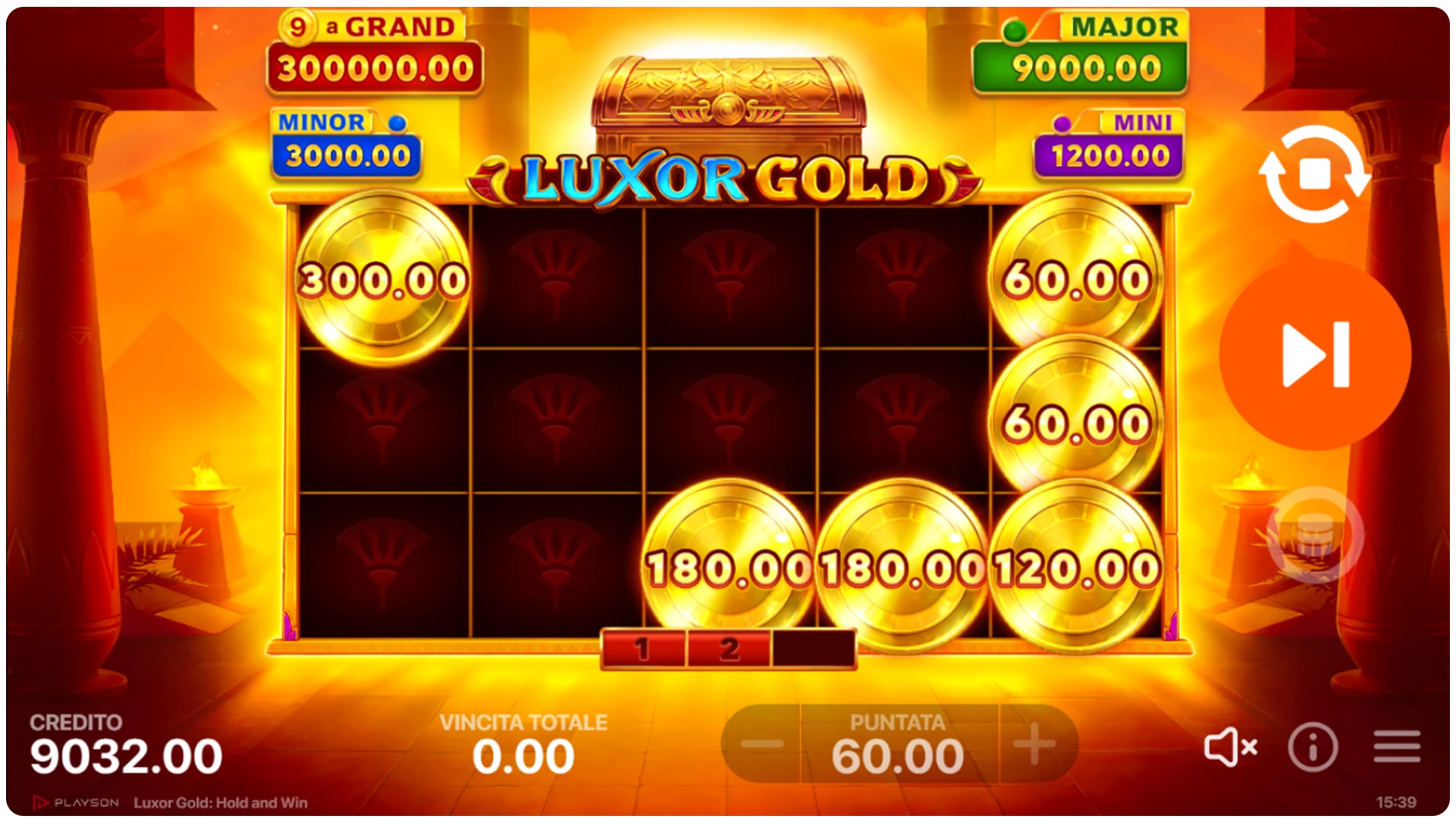 Luxor Gold - 6 simboli