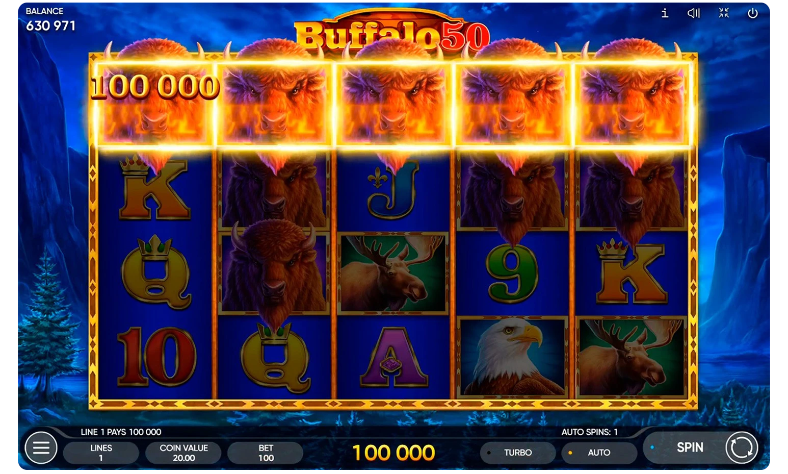 Slot Buffalo 50