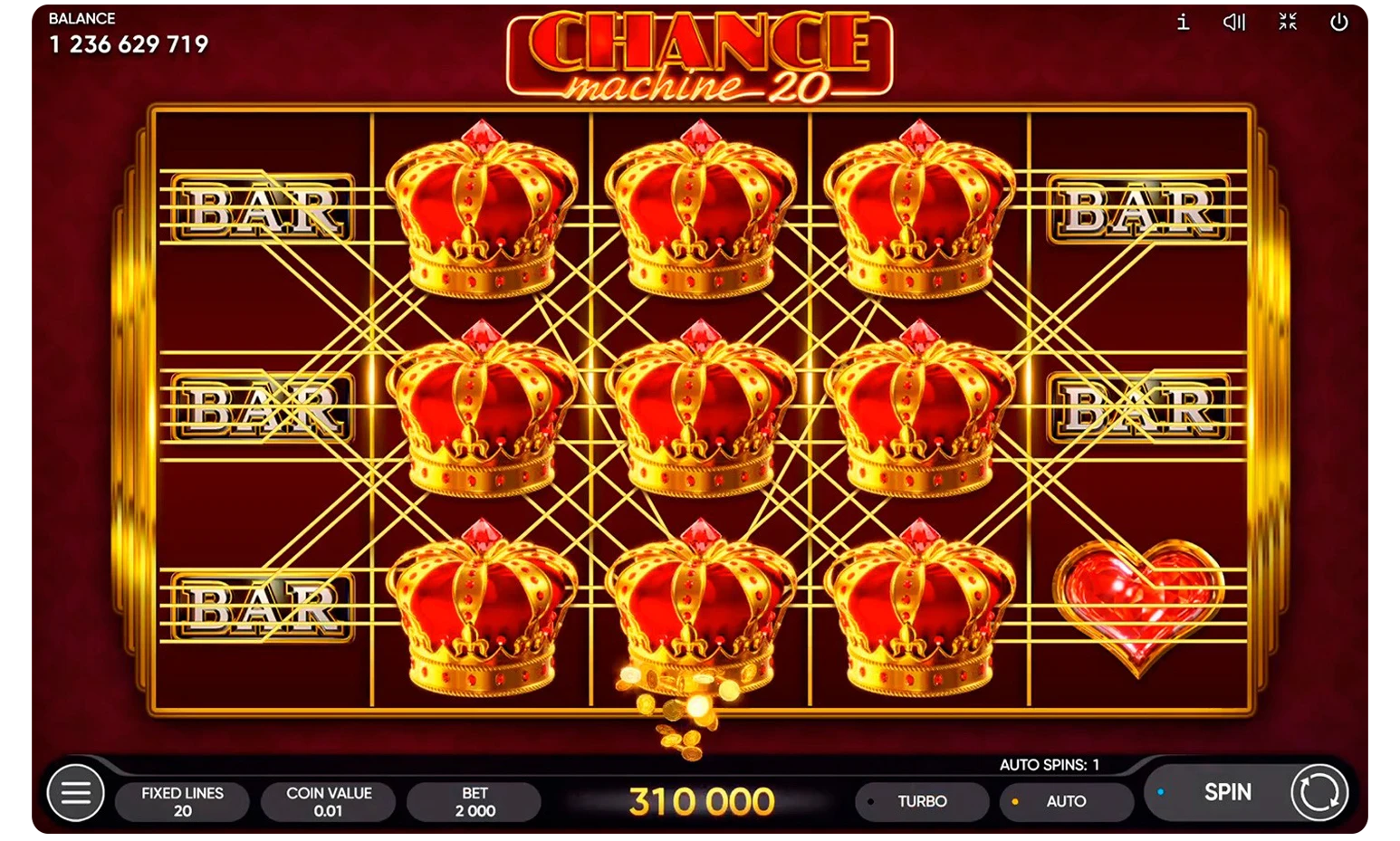 Slot Chance Machine 20