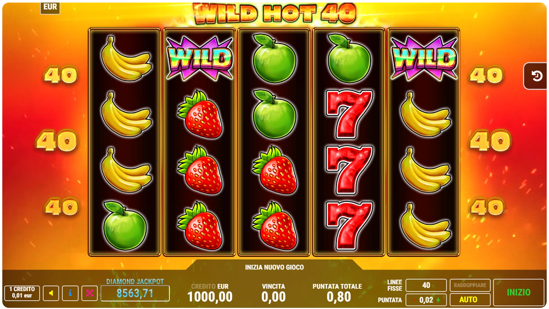 Wild Hot 40 Slot