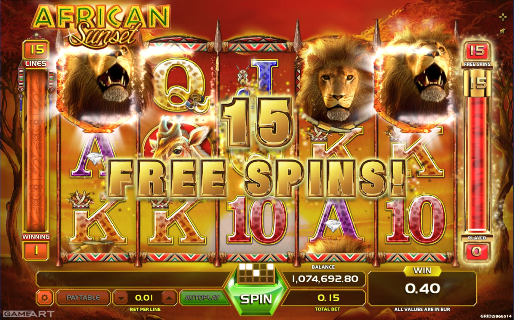 African Sunset Slot