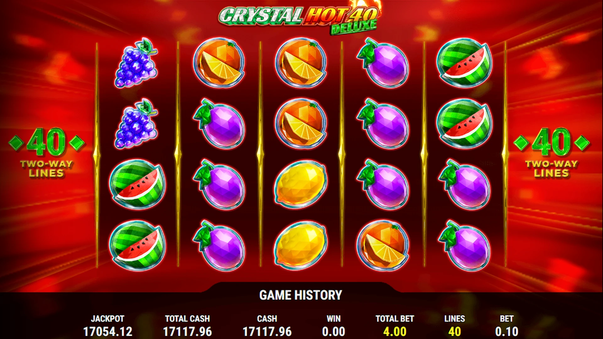 Crystal Hot 40 Deluxe: come funziona