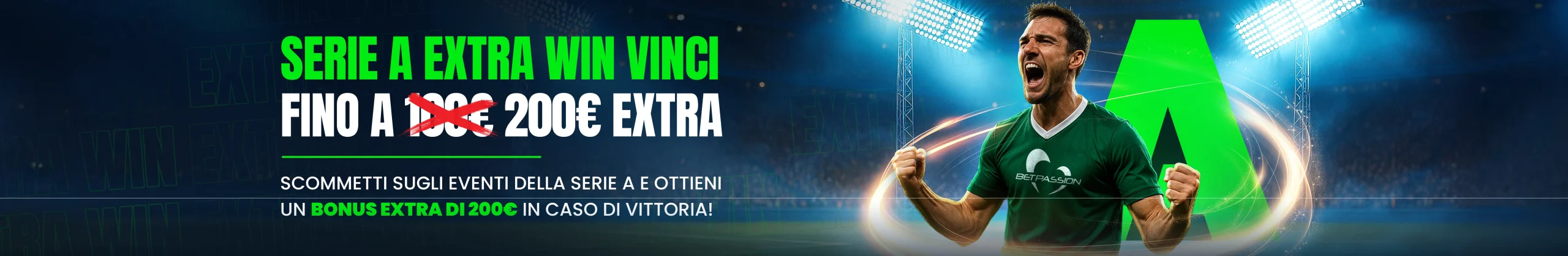Serie A Extra Win Vinci di Più con il Campionato Italiano!